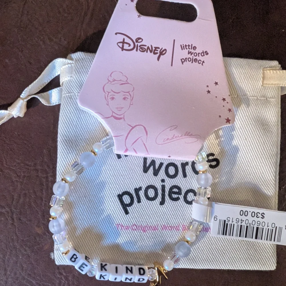 Disney Be Kind Bracelet with White and Gold Accents - Picture 3 of 5